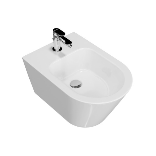 фото PLM.bidet.02 Биде Plaza Modern/Плаза Модерн подвесное, белое глянцевое КЕРАМА МАРАЦЦИ