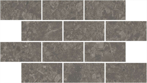 фото DD606320/MM Чеппо ди Гре мозаичный коричневый матовый обрезной 34,6x20x0,9 керамогранит КЕРАМА МАРАЦЦИ