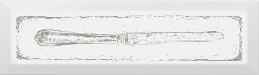 фото NT/A25/9001 Knife зеленый 8.5*28.5 декор КЕРАМА МАРАЦЦИ