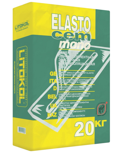 ELASTOCEM MONO серый мешок 20 кг КЕРАМА МАРАЦЦИ фото ELASTOCEM MONO серый мешок 20 кг КЕРАМА МАРАЦЦИ