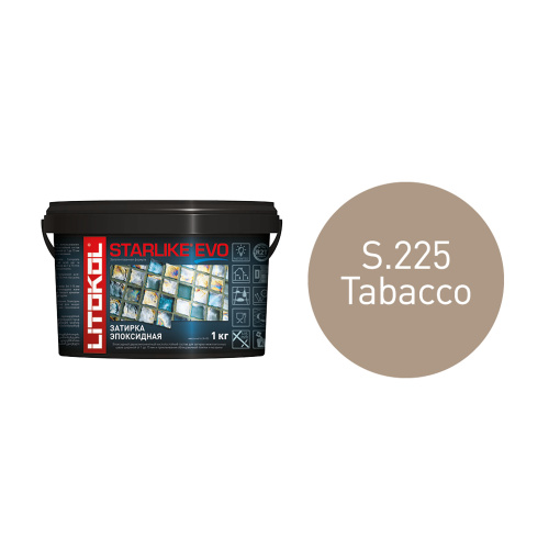 фото STARLIKE EVO S.225 TABACCO ведро 1 кг КЕРАМА МАРАЦЦИ