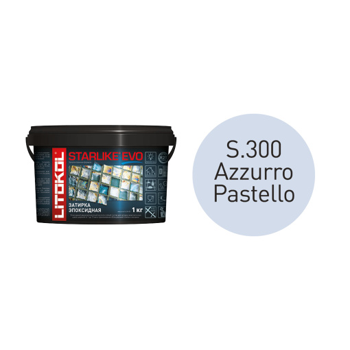 фото STARLIKE EVO S.300 AZZURRO PASTELLO ведро 1 кг КЕРАМА МАРАЦЦИ