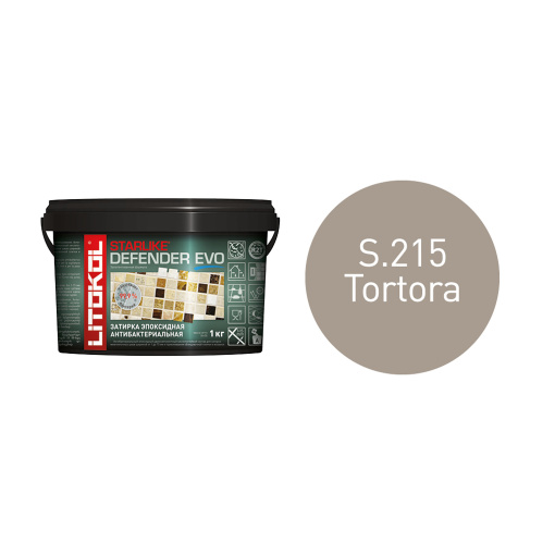 фото Starlike Defender EVO S.215 TORTORA ведро 1 кг КЕРАМА МАРАЦЦИ