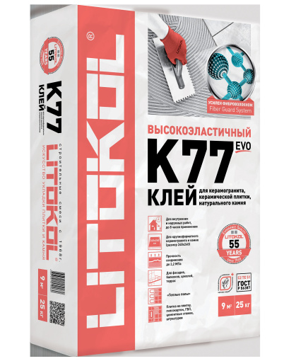 SUPERFLEX K77 мешок 25 кг КЕРАМА МАРАЦЦИ фото SUPERFLEX K77 мешок 25 кг КЕРАМА МАРАЦЦИ