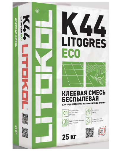 LITOGRES K44 ECO мешок 25 кг КЕРАМА МАРАЦЦИ фото LITOGRES K44 ECO мешок 25 кг КЕРАМА МАРАЦЦИ