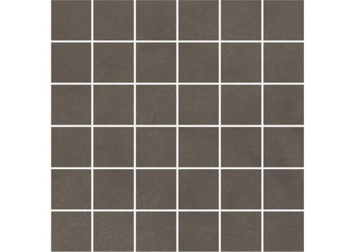 фото DD6418/MM Про Чементо мозаичный коричневый темный матовый 30x30x0,9 декор (гранит) КЕРАМА МАРАЦЦИ
