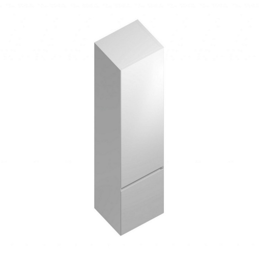 фото CU.165Lh/WHT Пенал Cubo/Кубо подвесной левый 165, белый глянцевый КЕРАМА МАРАЦЦИ