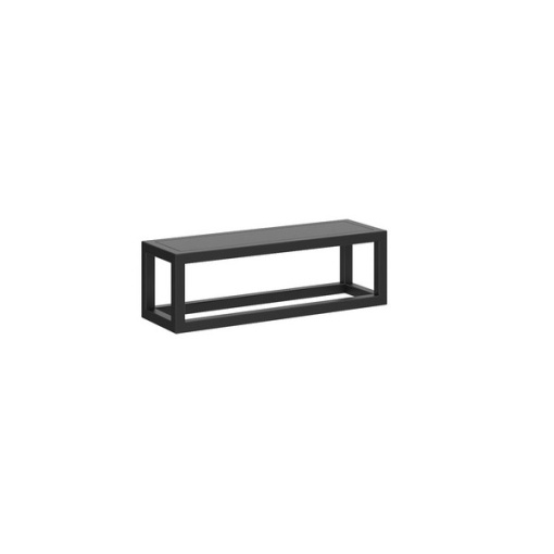 фото PL.N.sh.35/BLK Полка Plaza Next/Плаза Некст подвесная 35, черная матовая КЕРАМА МАРАЦЦИ