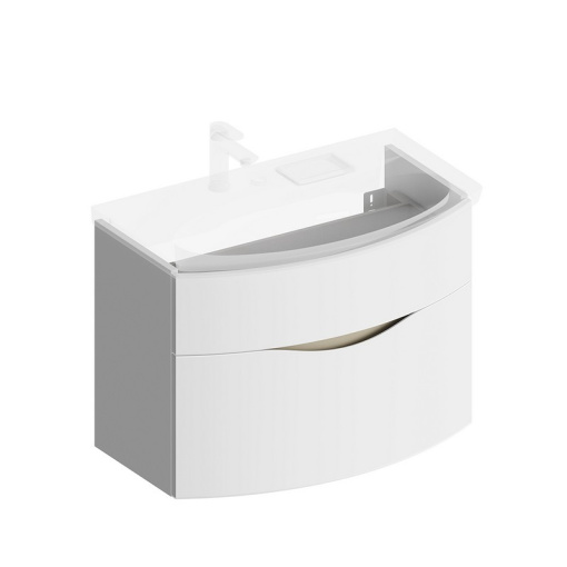 RV.80/WHT.M Тумба Riva/Рива 80 см, белая матовая КЕРАМА МАРАЦЦИ фото RV.80/WHT.M Тумба Riva/Рива 80 см, белая матовая КЕРАМА МАРАЦЦИ