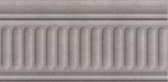 фото 19033/3F Александрия серый структурированный 20*9,9 керамический бордюр КЕРАМА МАРАЦЦИ
