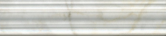 фото BLE024 Багет Кантата белый глянцевый 25x5,5x1,8 бордюр КЕРАМА МАРАЦЦИ