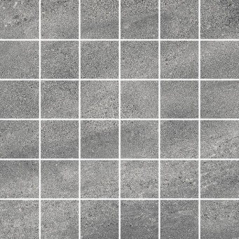 Фото DD6023/MM Про Матрикс серый тёмный мозаичный 30x30 керамический декор КЕРАМА МАРАЦЦИ