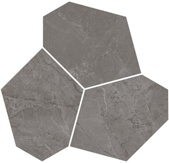 фото KMD2HID023BR Марсель наборный серый глянцевый обрезной 26,5x25,5x0,9 декор КЕРАМА МАРАЦЦИ
