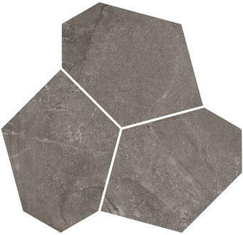 фото KMD2HID026GR Марсель наборный серый матовый обрезной 26,5x25,5x0,9 декор КЕРАМА МАРАЦЦИ