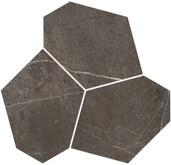 фото KMD2HID027GR Марсель наборный коричневый матовый обрезной 26,5x25,5x0,9 декор КЕРАМА МАРАЦЦИ