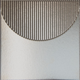 фото KMD2SOC001BN Пикассо бронза глянцевый структура 20x20x0,69 декор КЕРАМА МАРАЦЦИ