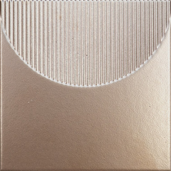 фото KMD2SOC002BN Пикассо медь глянцевый структура 20x20x0,69 декор КЕРАМА МАРАЦЦИ