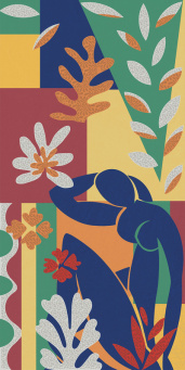 фото KMD3STA135BR Матисс 1 матовый обрезной 60x119,5x0,9 декор КЕРАМА МАРАЦЦИ