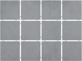 фото 1271H Амальфи серый, полотно 29,8х39,8 из 12 частей 9,8х9,8 керамический гранит КЕРАМА МАРАЦЦИ