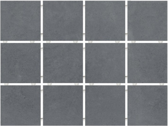 фото 1290 Амальфи серый темный. полотно 30х40 из 12 частей 9,9*9,9 керамическая плитка КЕРАМА МАРАЦЦИ