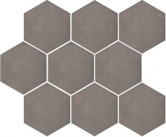 фото SG1005N Тюрен коричневый, полотно 37х31 из 9 частей 12х10,4 керамический гранит КЕРАМА МАРАЦЦИ