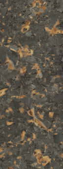 фото SL1232G0342R6 Surface Laboratory/Лава чёрный лаппатированный обрезной 119,5x320x0,6 керамогранит КЕРАМА МАРАЦЦИ