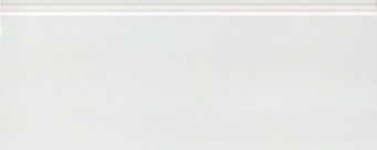 фото FMF022R Плинтус Флориан белый матовый обрезной 30x12x1,3 КЕРАМА МАРАЦЦИ