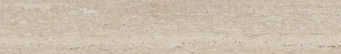 фото KM6060G0831RBT6 Плинтус Про Травертин бежевый светлый матовый обрезной 60x9,5x0,9 КЕРАМА МАРАЦЦИ