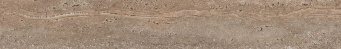 фото KM6060G0891RBT6 Плинтус Про Травертин коричневый светлый матовый обрезной 60x9,5x0,9 КЕРАМА МАРАЦЦИ
