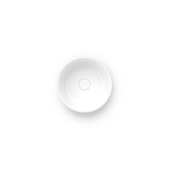 фото Раковина CIRCO накладная 36, белая глянцевая КЕРАМА МАРАЦЦИ