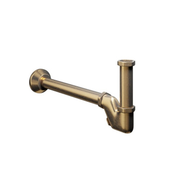 фото 212KM.31.023 Сифон для раковины с декоративной накладкой потертая бронза  керам.декор КЕРАМА МАРАЦЦИ