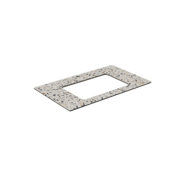 фото Столешница для раковин, встраиваемых снизу, Бричиола 80, белый натуральный КЕРАМА МАРАЦЦИ