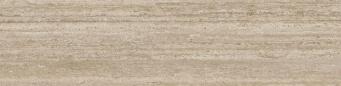 фото KM6012G0751RGCF Ступень фронтальная клееная Про Травертин бежевый матовый обрезной 33x119,5x0,9 КЕРАМА МАРАЦЦИ