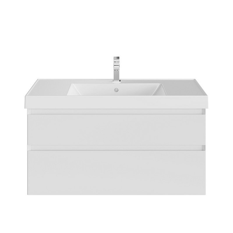 CU.100/WHT Тумба Cubo/Кубо подвесная с ящиками 100, белая глянцевая КЕРАМА МАРАЦЦИ фото CU.100/WHT Тумба Cubo/Кубо подвесная с ящиками 100, белая глянцевая КЕРАМА МАРАЦЦИ