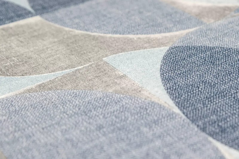 KM8511 Обои виниловые на флизелиновой основе Шафран мотив, синий, круги KЕРАМА МАРАЦЦИ КЕРАМА МАРАЦЦИ фото KM8511 Обои виниловые на флизелиновой основе Шафран мотив, синий, круги KЕРАМА МАРАЦЦИ КЕРАМА МАРАЦЦИ