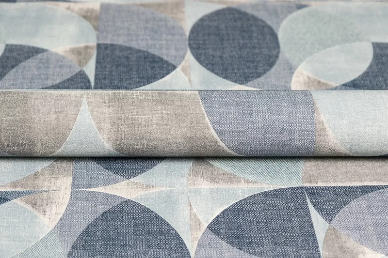 KM8511 Обои виниловые на флизелиновой основе Шафран мотив, синий, круги KЕРАМА МАРАЦЦИ КЕРАМА МАРАЦЦИ фото KM8511 Обои виниловые на флизелиновой основе Шафран мотив, синий, круги KЕРАМА МАРАЦЦИ КЕРАМА МАРАЦЦИ