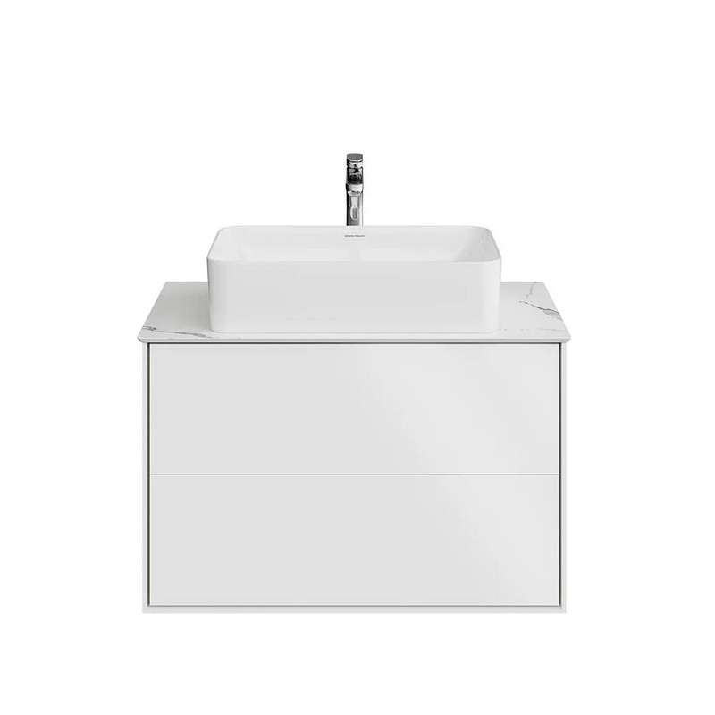 KMPMCb80MWh2 Тумба PLAZA Modern подвесная 80, push, 2 ящика, белая матовая КЕРАМА МАРАЦЦИ фото KMPMCb80MWh2 Тумба PLAZA Modern подвесная 80, push, 2 ящика, белая матовая КЕРАМА МАРАЦЦИ