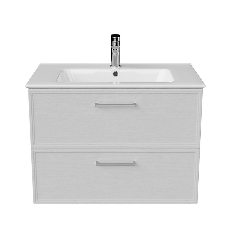 PIA.CL.75/WHT.M Тумба Piano Classic/Пиано Классик подвесная 75 см, 2 ящика, ясень белый матовый КЕРАМА МАРАЦЦИ фото PIA.CL.75/WHT.M Тумба Piano Classic/Пиано Классик подвесная 75 см, 2 ящика, ясень белый матовый КЕРАМА МАРАЦЦИ