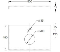 фото CN80.SG560420R Спец. изделие декоративное из керамогранита Риальто 80x48, бежевый керамогранит КЕРАМА МАРАЦЦИ