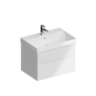 CU.70/WHT Тумба Cubo/Кубо подвесная с ящиками 70, белая глянцевая КЕРАМА МАРАЦЦИ фото CU.70/WHT Тумба Cubo/Кубо подвесная с ящиками 70, белая глянцевая КЕРАМА МАРАЦЦИ