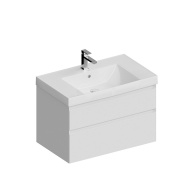 CU.80/WHT Тумба Cubo/Кубо подвесная с ящиками 80, белая глянцевая КЕРАМА МАРАЦЦИ фото CU.80/WHT Тумба Cubo/Кубо подвесная с ящиками 80, белая глянцевая КЕРАМА МАРАЦЦИ