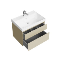 фото CUB.70.2/LIM Тумба CUBO подвесная с ящиками 70, лимо матовая КЕРАМА МАРАЦЦИ