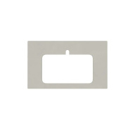 фото Столешница для полувстраиваемых раковин Про Чементо 80, серый светлый натуральный КЕРАМА МАРАЦЦИ