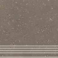 фото KM6060G1221R8GRF Ступень Пунтум коричневый матовый обрезной 30x60x0,8 КЕРАМА МАРАЦЦИ