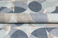 KM8511 Обои виниловые на флизелиновой основе Шафран мотив, синий, круги KЕРАМА МАРАЦЦИ КЕРАМА МАРАЦЦИ фото KM8511 Обои виниловые на флизелиновой основе Шафран мотив, синий, круги KЕРАМА МАРАЦЦИ КЕРАМА МАРАЦЦИ