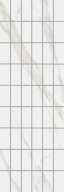 фото KMD2PTG007BR чипсет Алентежу белый матовый обрезной 30x89,5x0,9 декор КЕРАМА МАРАЦЦИ