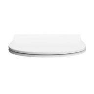 фото XPRO.B.seat.02/WHT Сиденье Xpro/Икс-Про slim/ультратонкое с микролифтом, белое глянцевое КЕРАМА МАРАЦЦИ