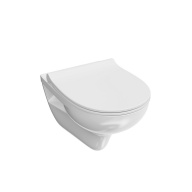 фото XPRO.B.seat.02/WHT Сиденье Xpro/Икс-Про slim/ультратонкое с микролифтом, белое глянцевое КЕРАМА МАРАЦЦИ