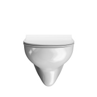 фото XPRO.B.seat.02/WHT Сиденье Xpro/Икс-Про slim/ультратонкое с микролифтом, белое глянцевое КЕРАМА МАРАЦЦИ