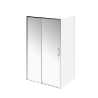 фото LN.120.SD.CR Душевая дверь LINDO, раздвижная с функцией soft close, 120х195, хром КЕРАМА МАРАЦЦИ